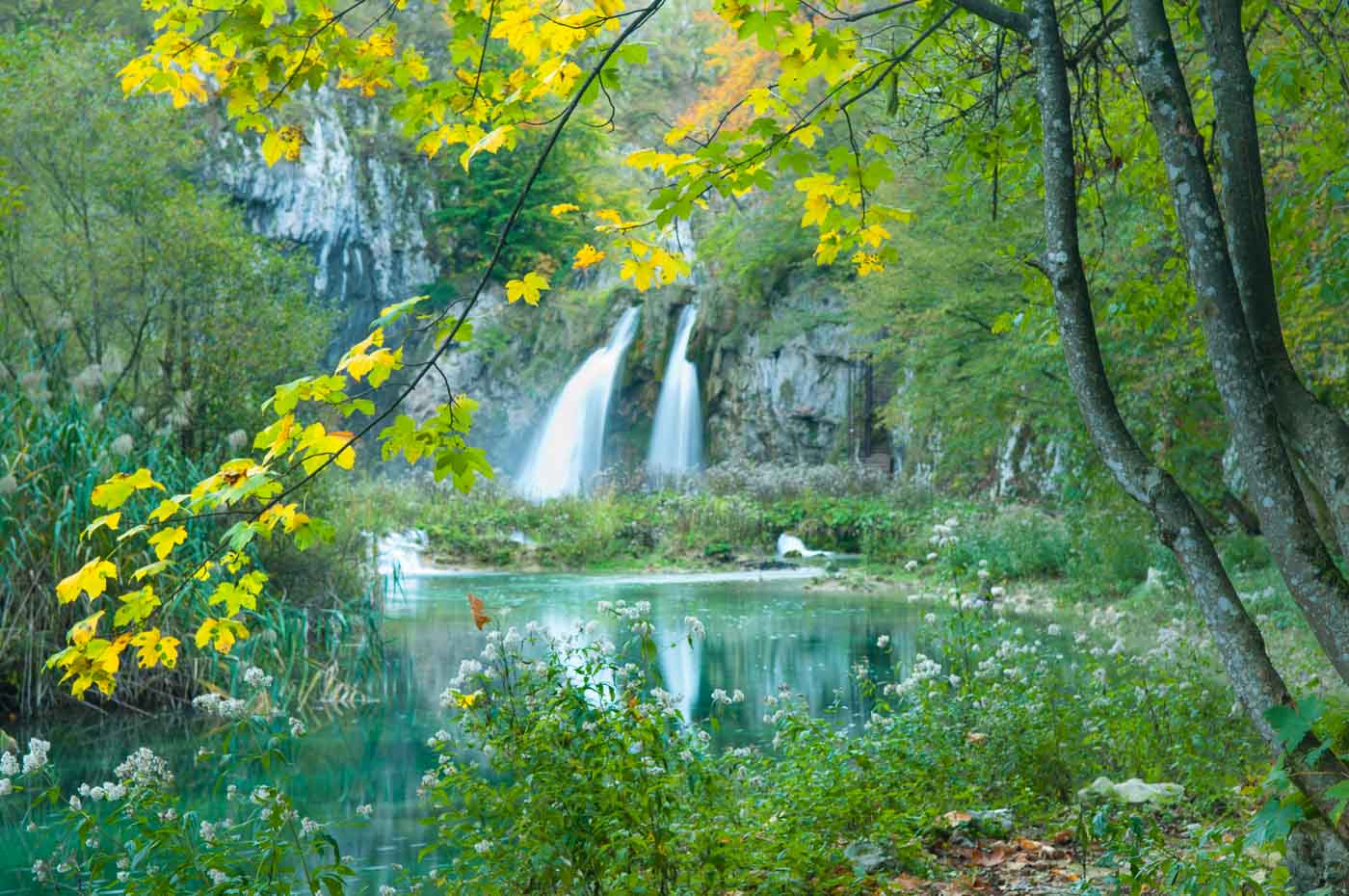 Plitvice National Park Wasserfall